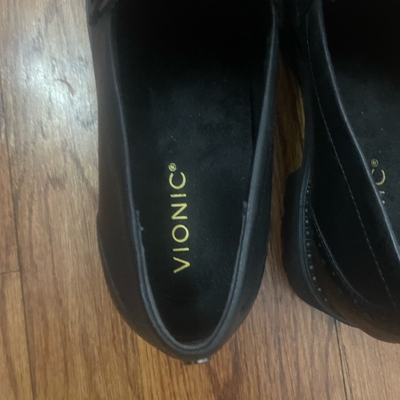 Vionic Fillmore Black Slip-On Penny Loafers - Picture 4 of 7
